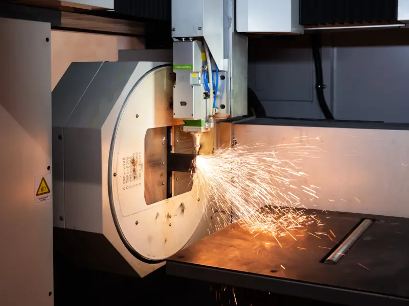 3D laser při řezání profilu